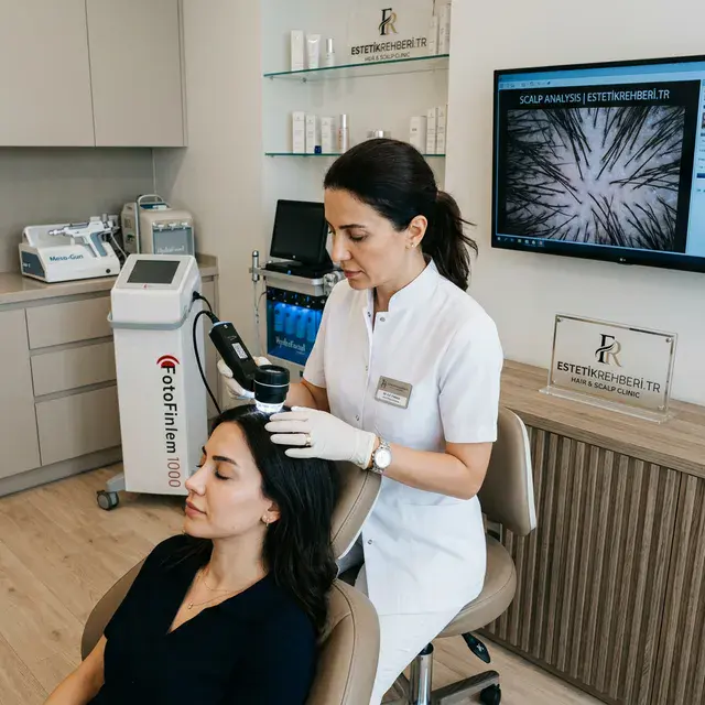 Profesyonel Trikolojik Saç Analizi ve Kök Muayenesi