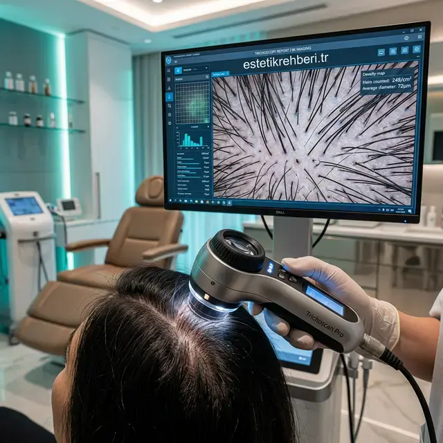Scalp Analizi ve Saç Sıklığı Teşhisi